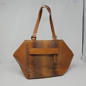 Borse In Pelle Genuine Leather Meade In Italy Brown Shoulder Bag